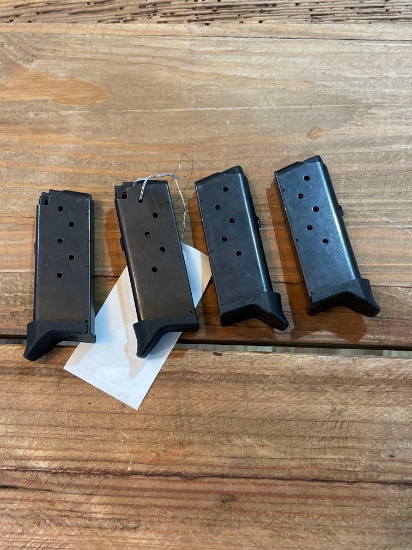 (4) .380 Auto Magazines...