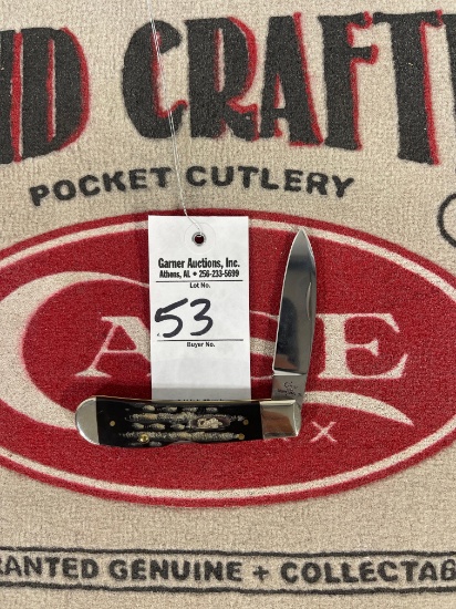Case XX Tribal Lock Jigged Buffalo Horned Folding Knife...