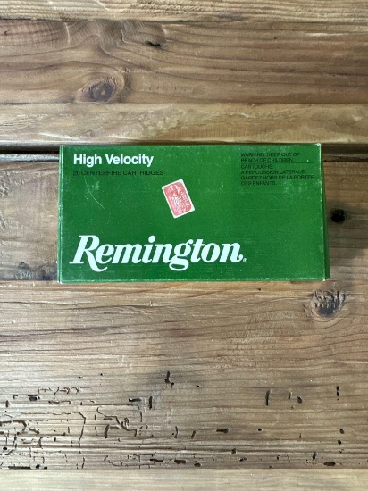 20 Rounds of Remington High Velocity 100GR .243WIN Core Lockt PTD SP