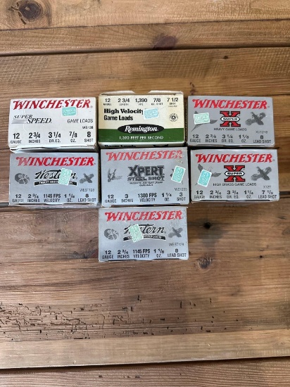 7 Boxes of 12GA...