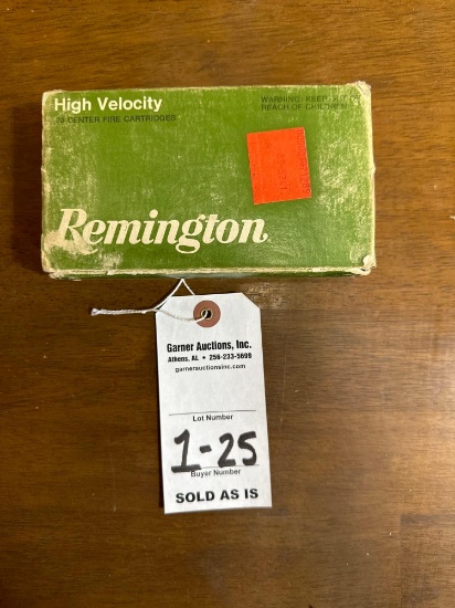 20 Rounds of Remington High Velocity 257 Roberts 117 GR Core-Lokt SP