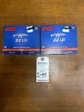 600 Rounds of CCI 22LR Copper Plated Round Nose
