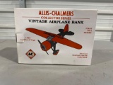 SPECCAST - Allis-Chalmers 1932 Lockheed Vega Vintage Airplane Bank 