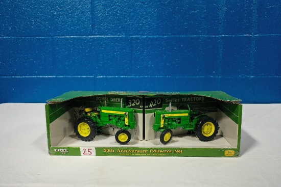 JD 320 and 420 50th Anniversary Collector Set 1/16th Scale