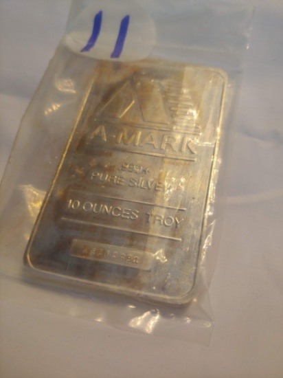 A-MARK Silver Bar - 10oz