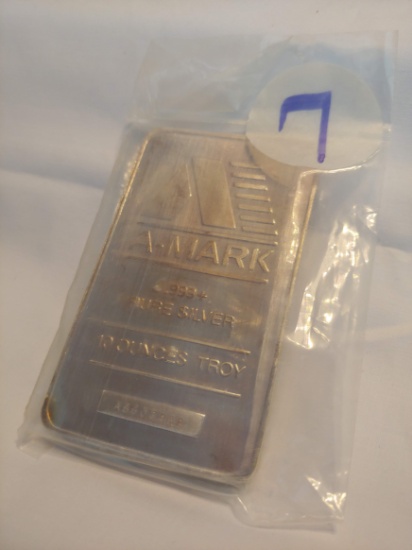 A-MARK Silver Bar - 10oz