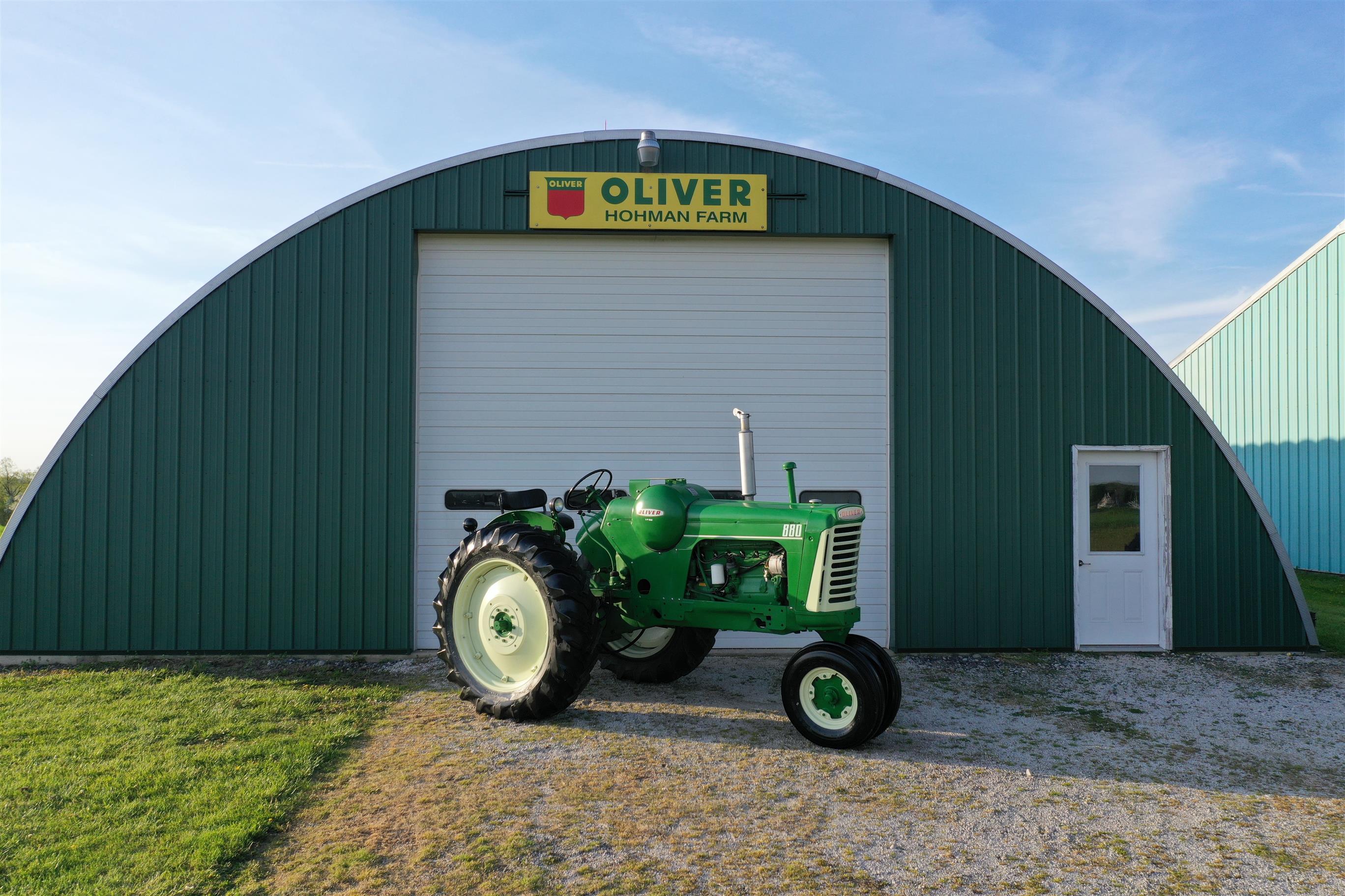 フィル・グリーンウッド ボーダーカントリー1980年 1960 Oliver 880 LP Gas, Row Crop, Hydra Hitch. No | Proxibid