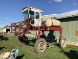 Homemade International Enab high boy sprayer w/60? booms (2) 250gal. poly tanks, cleated narrog. & c