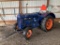 Fordson-'36 (SN795274) with pully & magneto- orange rims. Not Running- Motor may be seized up