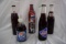 (3) Limited Edition Pepsi Bottles (1) NFL; (1) 10 Bottle Screw Top Lid