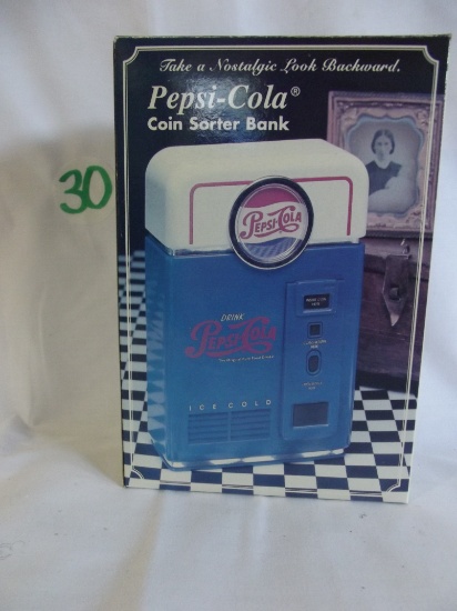 Pepsi Coin Sorter bank- Vending Machine