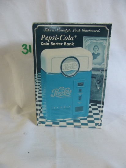 Pepsi Coin Sorter bank- Vending Machine