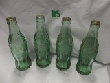 (4) Coca-Cola 6oz Bottles