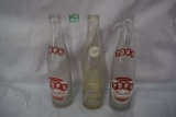 (3) Tops Sparkling Beverage Bottles