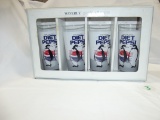 Waverly garden room Hand painted goblets (set of 4) Diet Pepsi