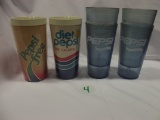 Plastic Pepsi(4), Diet Pepsi(1) & Pepsi Free