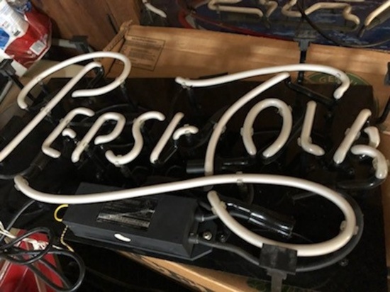 Pepsi-Cola Light Up Sign