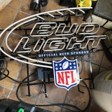Bud Light Official Beer Sponsor of NFL Sign