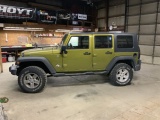 2007 Jeep Renegade Unlimited, 4Dr., 4 speed, green exterior; 154,500mi., good rubber, LT285/70R15