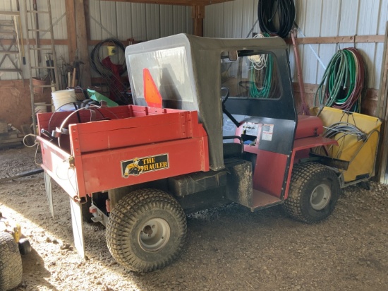 “The Hauler” APV w/dump bed, wind break cab, 2WD