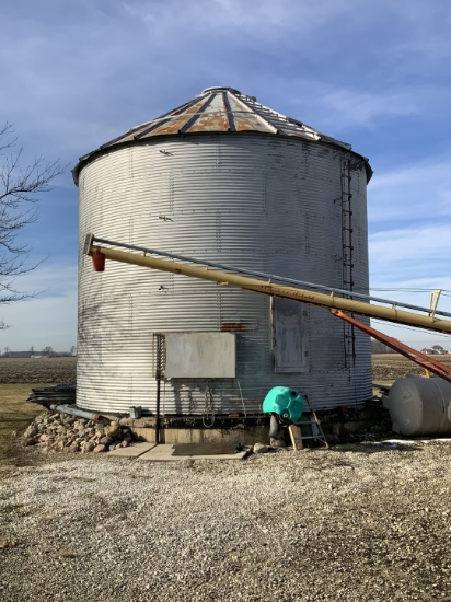 6800 Bu. Bin w/fan & sweep