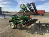 Unverferth 26’ rolling harrow w/ leveling bar harrow & wing gauge wheels