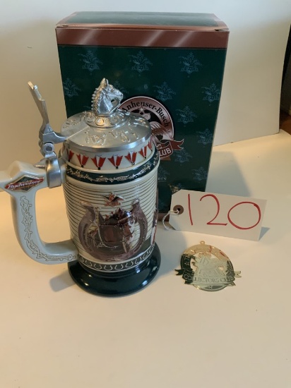 Collectors Club 2000 "BORN TO GREATNESS" MEMBERSHIP STEIN