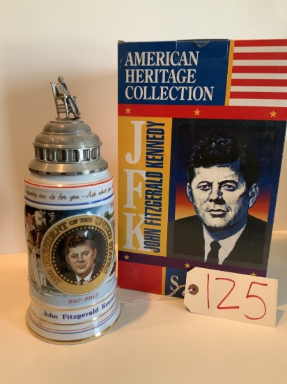 1993 AMERICAN HERITAGE COLLECTION JOHN FITZGERALD KENNEDY STEIN