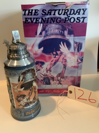 1995 4TH. OF JULY THE SATURDAY EVENING POST COVER