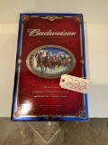 Budweiser Limited edition bottle with 4 glasses