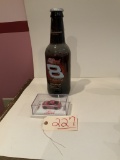 Budweiser bottle w/ car - Dale Earnhardt