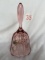 Fenton Pink Glass Bell Hand Painted by B. Cumberledge 7