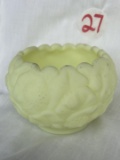 Small Fenton Bowl, Water Lily Pattern