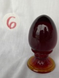 Fenton Pedestal Egg