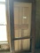 solid wood door and oaked frame door for screen door