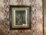 Victorian picture w/ antique frame