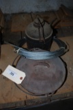 Cast Iron Pot/Cable/Metal Can
