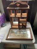 (2) Wood Craft Shadow Boxes & Frames