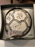 Signed Nike Soccer Ball