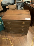 Knotty Pine filing cabinet