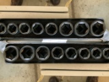 Pittsburgh 3/4 metric impact socket set