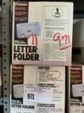 Pair of letter folders