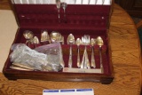 Rogers Brothers Silverware set, silver plated-missing 1 fork