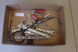 Misc. Tools-Adj. Wrenches, rachet wrenches and screwdrivers