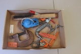 Misc. Tools-C Clamps, wire brush