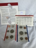 1987 Unc. Coin Set (D & P Mint Marks)