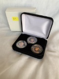 Mr. & Mrs. Trump and Pence - 3 Coin Set