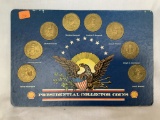 (8) Shell Presidential Coin Set