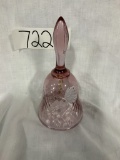 Fenton Bell Hand Painted- Dusty Rose