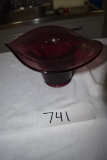 Fenton Purple Glass Hat